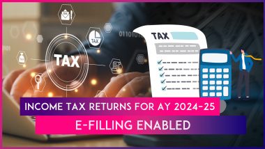 Income Tax Returns For AY 2024–25: E-Filing Enabled For ITRs 1, 2, 4 And 6 By CBDT On 1st April, 2024; 23000 ITRs Filed
