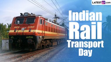 Indian Rail Transport Day 2024 Date, History and Significance: Indian Railways Commemorates 171st Anniversary of First Passenger Train Journey Between Mumbai and Thane