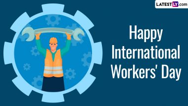 International Workers' Day 2024 Images & HD Wallpapers for Free Download Online: Wish Happy Labour Day With WhatsApp Greetings, Quotes and Facebook Messages