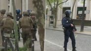 Iranian Consulate in Paris Faces Bomb Threat as Man Threatens to Blow Himself Inside Building, Suspect Now Arrested (Watch Video)