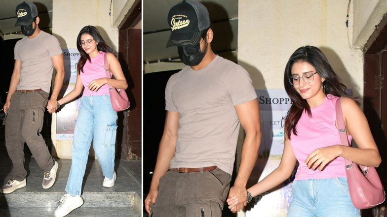 Ishaan Khatter’s Girlfriend Chandni Bainz Blushes As They’re Clicked Exiting Theatre Hand-in-Hand (View Pic)