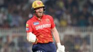 IPL 2024: Jonny Bairstow Scores His Second IPL Century As PBKS Beat KKR To Register Highest Run Chase in Indian Premier League History