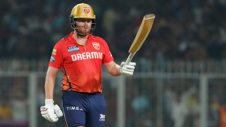 Jonny Bairstow Scores His Second Century in Indian Premier League, Achieves Feat During KKR vs PBKS IPL 2024 Match