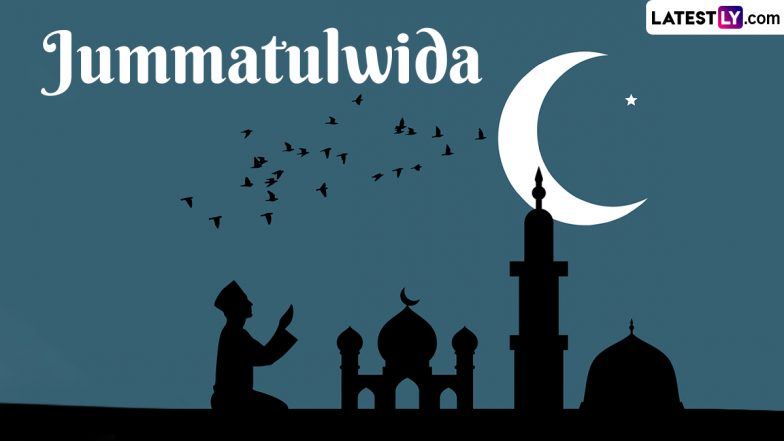 Jumma tul Wida Mubarak 2024 Images & Quotes in Urdu: Send WhatsApp Wishes, Greetings and Wallpapers to Your Loved Ones on Jumu'atul-Wida, the Last Friday of Ramadan