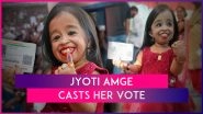 Lok Sabha Elections 2024: Jyoti Amge, World&rsquo;s Shortest Woman, Casts Her Vote In Nagpur