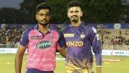 IPL 2024: Kolkata Knight Riders vs Rajasthan Royals Match on April 17 Likely to Be Postponed By BCCI Due to Security Concerns Around Ram Navami Festivities