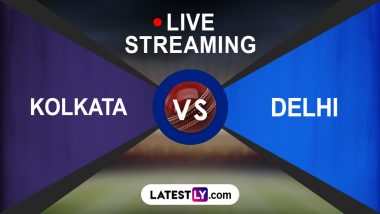 IPL 2024 Kolkata Knight Riders vs Delhi Capitals Free Live Streaming Online on JioCinema: Get TV Channel Telecast Details of KKR vs DC T20 Cricket Match on Star Sports