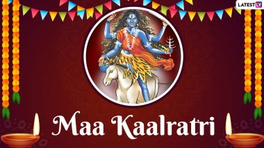 Navratri Day 7 Goddess Maa Kaalratri Images, Greetings and Wishes To Share With Family and Friends