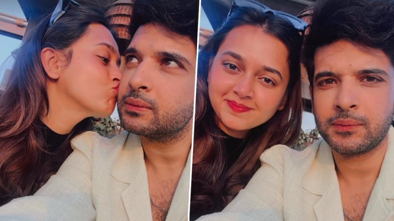 Video of Karan Kundrra and Tejasswi Prakash Adorably Kissing Each Other Breaks the Internet – WATCH