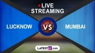 IPL 2024 Lucknow Super Giants vs Mumbai Indians Free Live Streaming Online on JioCinema: Get TV Channel Telecast Details of LSG vs MI T20 Cricket Match on Star Sports