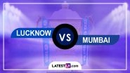 LSG vs MI IPL 2024 Preview: Likely Playing XIs, Key Battles, H2H and More About Lucknow Super Giants vs Mumbai Indians Indian Premier League Season 17 Match 48 in Lucknow