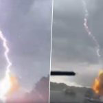 US: Moving Vehicle Gets Struck by Lightning in Florida’s Tampa, Stunning Video Surfaces