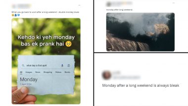 'Monday After Long Weekend' Funny Memes Take Over X, Netizens Flood Social Media With Hilarious Posts to Cure Monday Blues With Laughter!