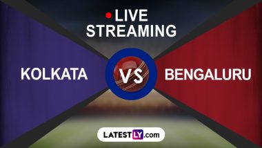 IPL 2024 Kolkata Knight Riders vs Royal Challengers Bengaluru Free Live Streaming Online on JioCinema: Get TV Channel Telecast Details of KKR vs RCB T20 Cricket Match on Star Sports