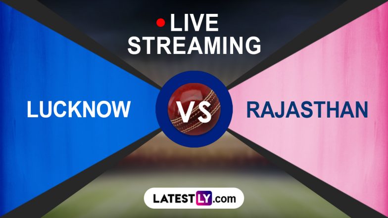 IPL 2024 Lucknow Super Giants vs Rajasthan Royals Free Live Streaming Online on JioCinema: Get TV Channel Telecast Details of LSG vs RR T20 Cricket Match on Star Sports