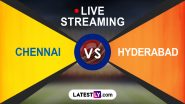 IPL 2024 Chennai Super Kings vs Sunrisers Hyderabad Free Live Streaming Online on JioCinema: Get TV Channel Telecast Details of CSK vs SRH T20 Cricket Match on Star Sports
