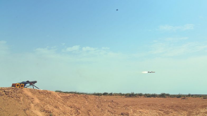 MPATGM Weapon System: Indian Army Conducts Successful Trials of Portable Anti-Tank Guided Missile Weapon System in Rajasthan (Watch Video)