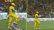 MS Dhoni Receives Rousing Reception From Fans As He Walks Out to Bat at Ekana Cricket Stadium During LSG vs CSK IPL 2024 Match, Video Goes Viral