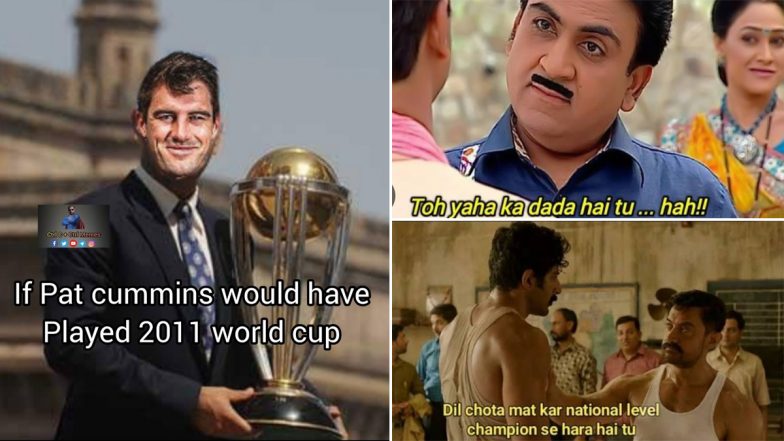 MS Dhoni vs Pat Cummins Memes Go Viral As Sunrisers Hyderabad Defeat Chennai Super Kings by Six Wickets in IPL 2024