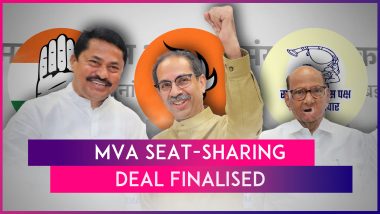 Lok Sabha Elections 2024: MVA Announces Seat-Sharing Deal; Congress Gets 17 Seats, Uddhav's Sena 21, Pawar's NCP 10