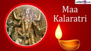 Chaitra Navratri 2024 Day 7 Greetings & Maa Kalaratri Images: Share Wishes, Quotes, and Wallpapers of Maa Kaalratri for the Seventh Day Celebrations