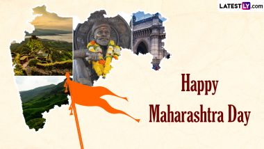 Maharashtra Day 2024 Messages & Quotes: WhatsApp Stickers, Images, HD Wallpapers and SMS for the Formation Day of Maharashtra State