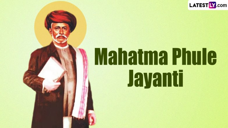 Mahatma Jyotiba Phule Jayanti 2024 Images and HD Wallpapers for Free Download Online: Photos, Banners, Posters, Pictures, and Wallpapers To Share on His Birth Anniversary