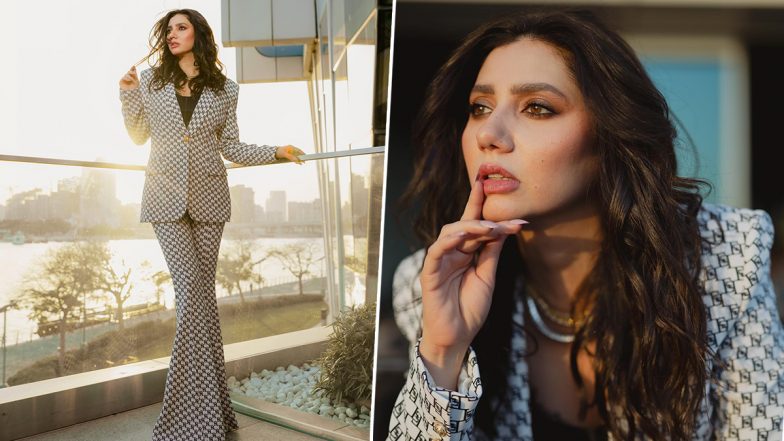 Mahira Khan Radiates Boss Babe Vibes in an Elisabetta Franchi Suit, Makes a Stunning Fashion Statement (View Pics)