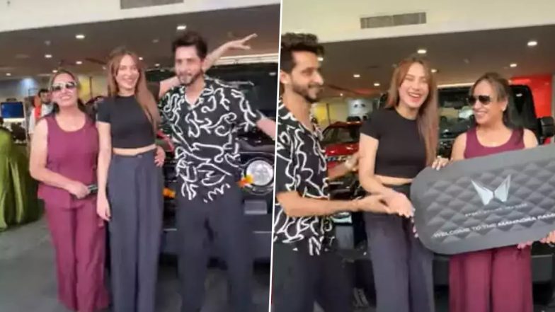 Bigg Boss 13's Mahira Sharma Purchases Brand New Car, Celebrates With Family (Watch Video)