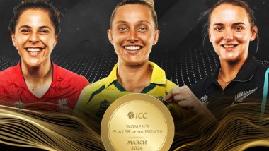 Ashleigh Gardner, Maia Bouchier and Amelia Kerr Shortlisted for ICC Women’s Player of the Month for March 2024 Award