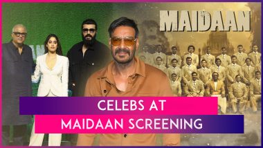 Maidaan Screening: Bollywood Celebs Grace Premiere Event Of Ajay Devgn’s Film