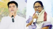 &lsquo;We Are Not Safe&rsquo;: West Bengal CM Mamata Banerjee Alleges BJP Targeting Her and TMC Leader Abhishek Banerjee