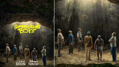 Manjummel Boys OTT Release: Soubin Shahir–Chidambaram’s Blockbuster Malayalam Film To Stream on Disney+ Hotstar Soon (View Motion Poster)