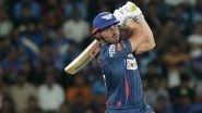 IPL 2024: Lucknow Super Giants&rsquo; Marcus Stoinis Reveals His Current Go-To Indian Dish Following Win Over Mumbai Indians