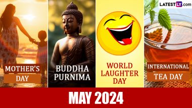 Get Full List of May 2024 Festivals, Events and Holidays Calendar
