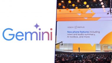 Gemini 1.0, Gemini 1.5 Coming to OnePlus and OPPO Smartphone in 2024; Company Announces Collaboration With Google’s Chatbots and Google Cloud AI