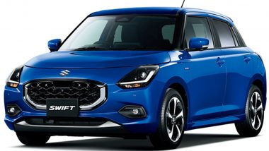 Maruti Suzuki Swift 2024 Launch Set on May 9; Here’s What To Expect in Terms of Technology, Interior, Exterior and Other Details