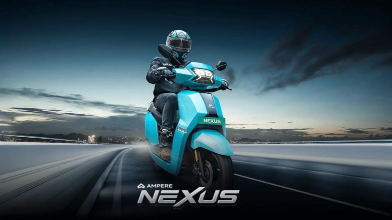 Ampere Nexus Electric Scooter Launched in India With Premium Design and Certified Long Range; Check Price, Features and Other Specifications of New Greaves Electric Scooter