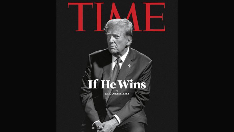 Donald Trump on Time: Former US President Graces Magazine's Cover Ahead of Presidential Election 2024