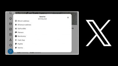X New Feature Update: Elon Musk’s Platform To Introduce Revamped ‘Tip Jar’ Feature on Web; Check List of Supported Payment Services
