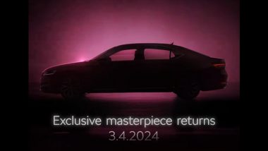 Skoda Superb 2024: Previous-Generation ‘Superb’ Model from Skoda Auto To Be Relaunched in India Today As CBU With More Features Than Before