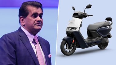 Ather Rizta Launch Event: ‘Now Indian EV Companies Like Ather Should Make Electric Two-Wheelers for Global Market’, Says Former NITI Aayog CEO Amitabh Kant During Ather Community Day 2024