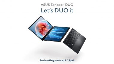 ASUS Zenbook Duo 2024 Pre-Booking To Start From April 9, 2024; Check Key Specifications and Offers on ASUS’s Dual OLED Touchscreen Laptop