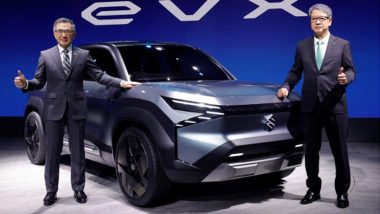 Maruti Suzuki Electric SUV eVX Launch Delayed Due to Software Issues and Company Trying Multiple Battery Supply: Report