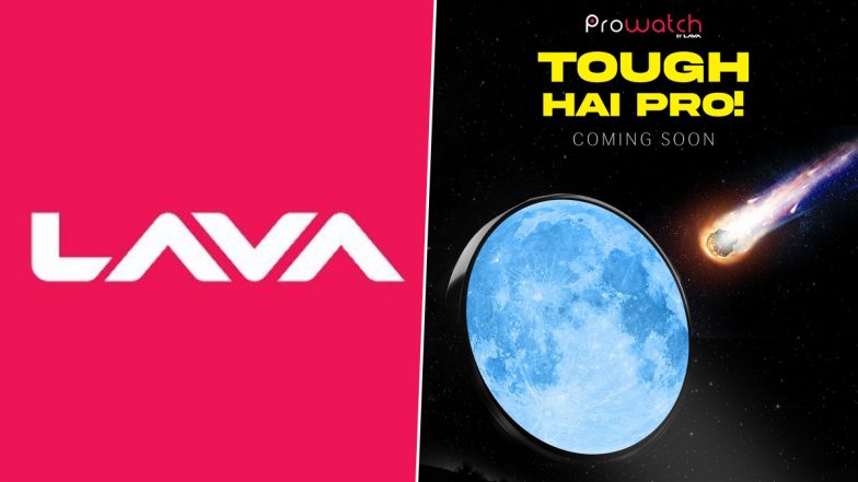 Lava ProWatch: Lava’s First Smartwatch Confirmed To Launch on April 23; Check Expected Price, Features and Other Details