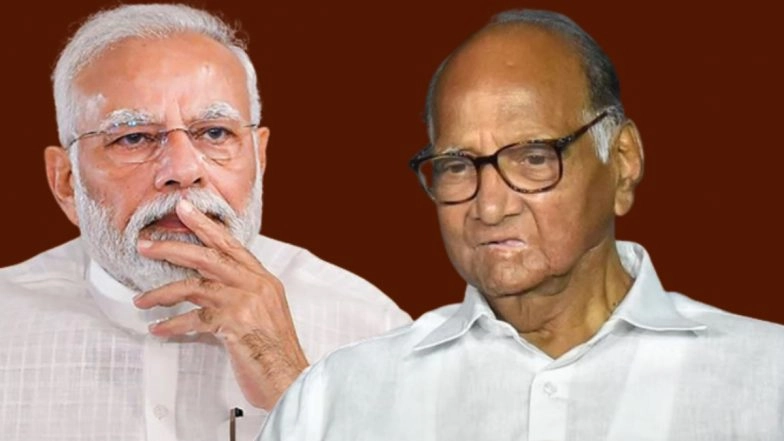 Baramati Lok Sabha Election 2024: Sharad Pawar Lashes Out at PM Narendra Modi, Alleges ‘Power Has Been Centralised in Hands of Prime Minister’