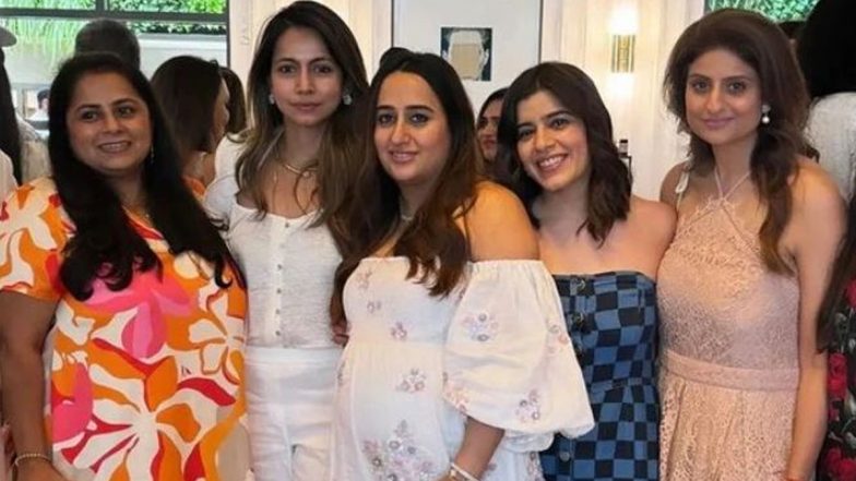 Natasha Dalal Baby Shower Ceremony: Unseen Pics From Varun Dhawan’s Wife’s Special Event Take the Internet by Storm!