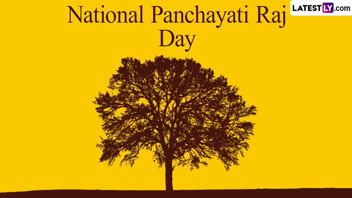 Festivals & Events News When is National Panchayati Raj Day? Know