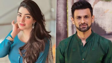 'Was It Shoaib Malik?' Netizens Comment After Pakistani Actress Nawal Saeed Claims 'Married Cricketer' Used to Send Her Flirty Texts on a Chat Show (Watch Viral Video)