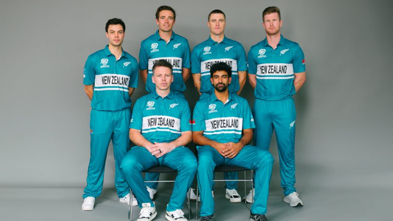 New Zealand Unveils Latest Team Jersey for ICC Men’s T20 World Cup 2024 (View Pic)